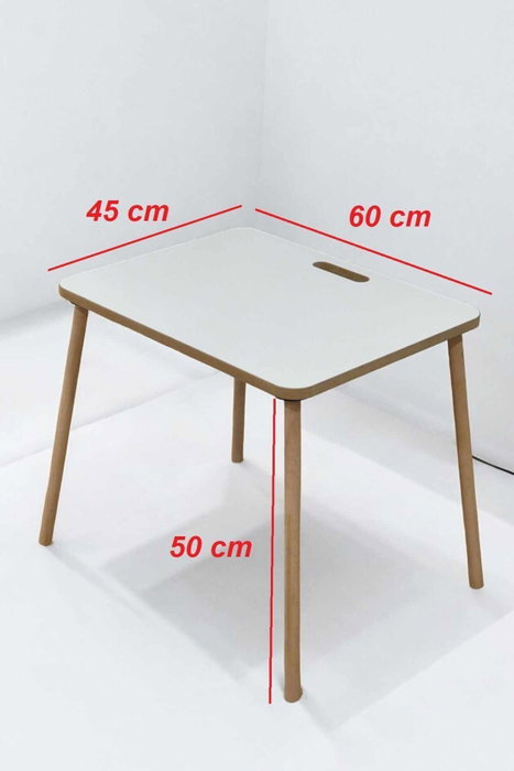 Hanah Home Mesa de Camping Plegable Ck-33 Blanca